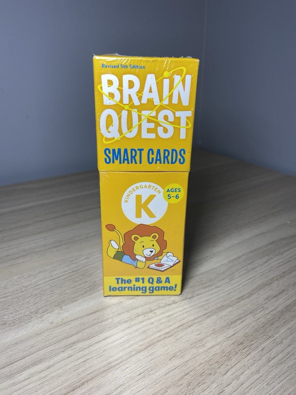 Brainquest Smart Cards Kindergarten Ages 5-6